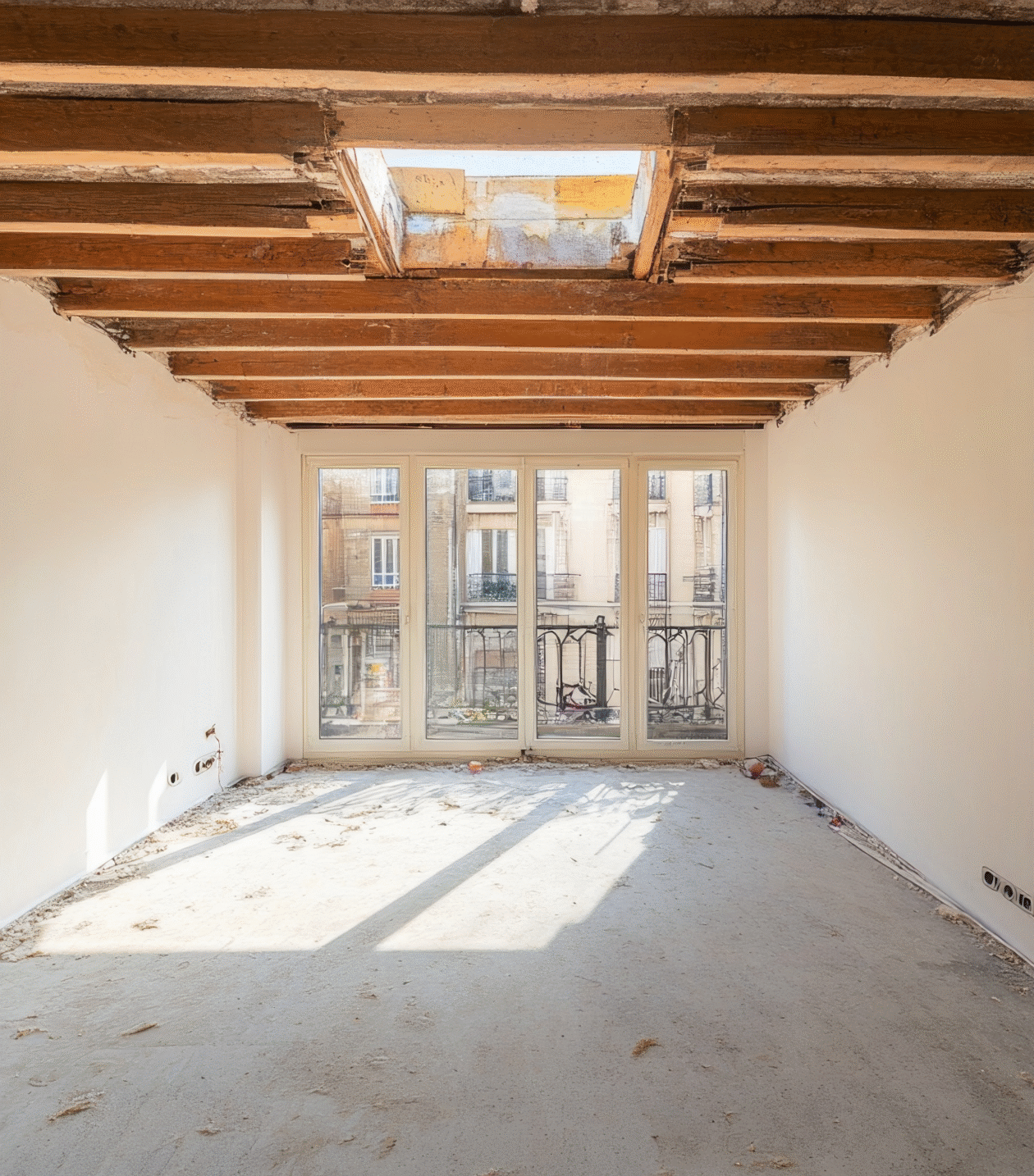 transforming-cramped-attic-into-cozy-loft-with-skylight-minimalistic-decor